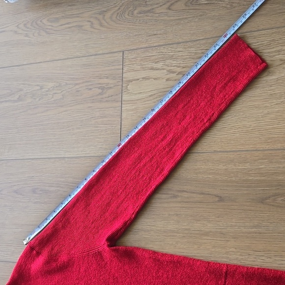 Calvin Klein -  Sparkling Red Cutout Top - Picture 9 of 9